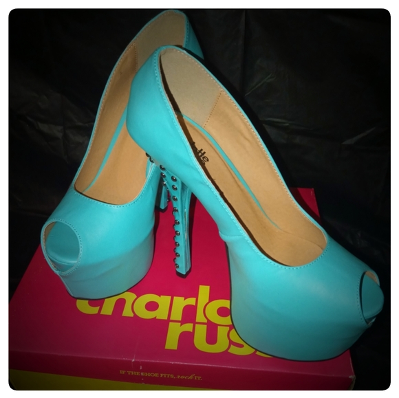 Charlotte Russe *Studded Heels* - Picture 8 of 9